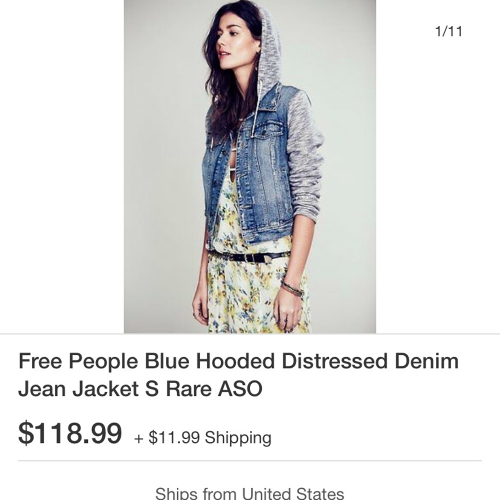 New Free People Jacket